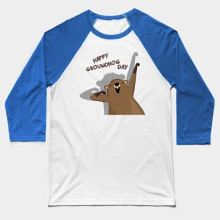 Groundhog day Baseball T-Shirt